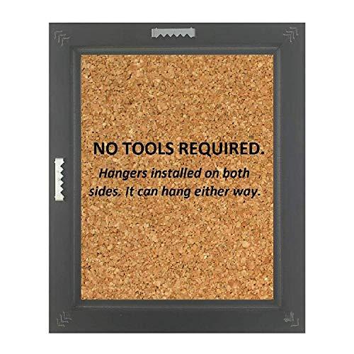 US Art US Art Frames 18x20 Chalk White Flat 1.25 Inch, Smooth Wrapped Finish Wood Composite Wall Decor Picture Poster Frame