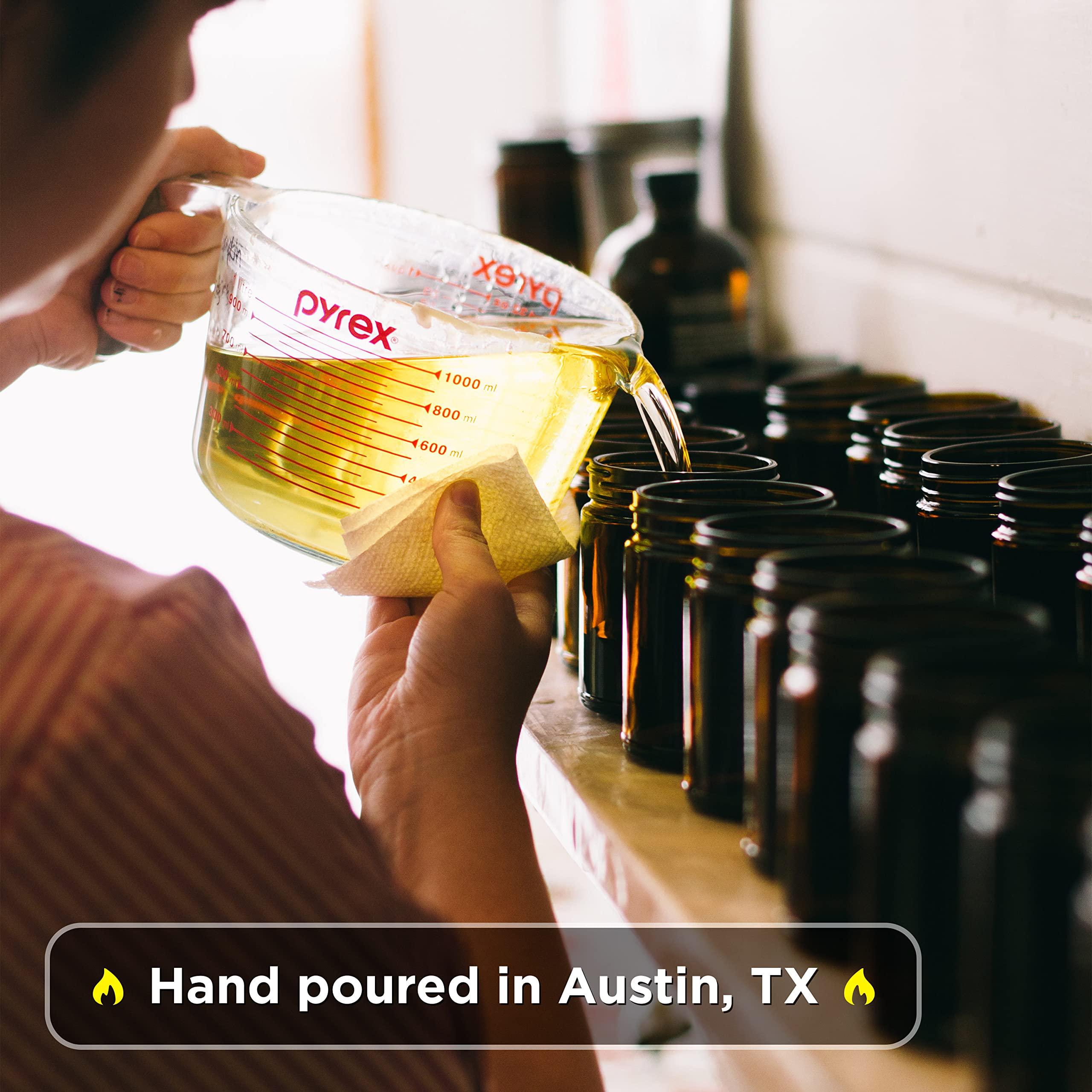 The Burlap Bag THE BURLAP BAG - Best Smell Ever - 9oz Soy Candle - smells like tropical & citrus fruits - Handpoured in Austin Texas