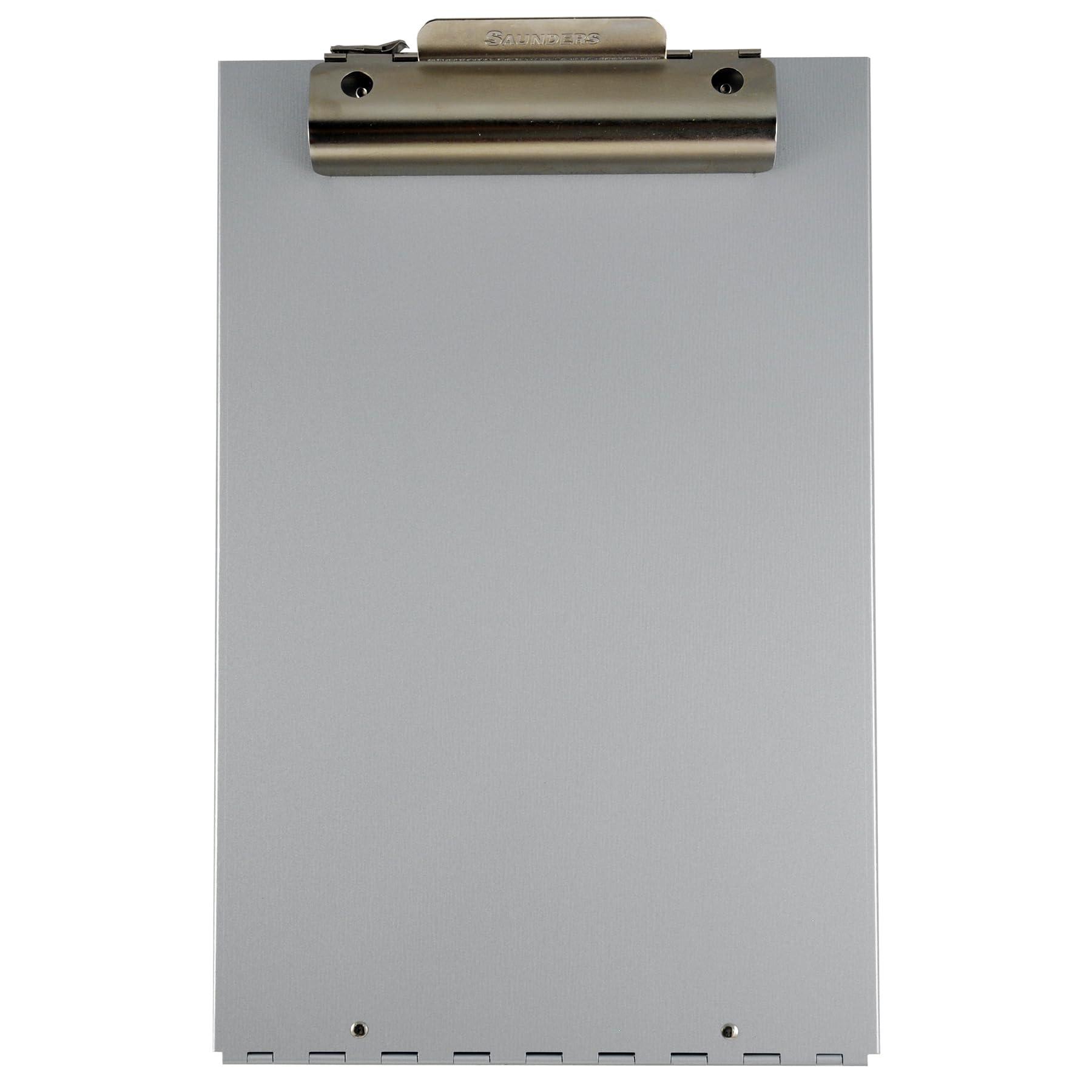 Cruiser-Mate Saunders Metal Clipboard with Storage, Letter Size Heavy Duty Contractor Grade Clipboard, Dual Storage Form Holder with High Capacity Clip Made in USA
