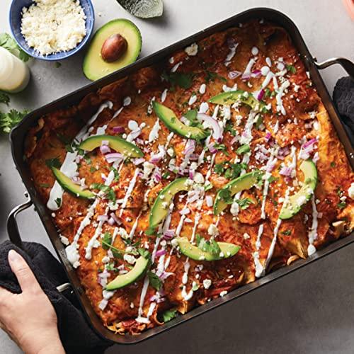 KitchenAid KitchenAid Hard Anodized Roasting Pan/Roaster with Removable Rack, 13 Inch x 15.75 Inch, Matte Black