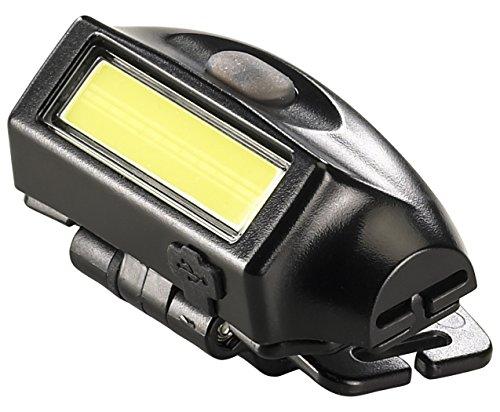 Streamlight Streamlight 61702 Bandit 180-Lumen Rechargeable LED Headlamp With USB Cord, Hat Clip & Elastic Headlamp, White LED, Black