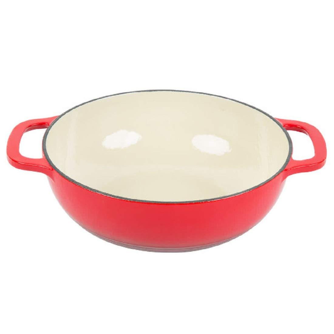 Lodge Lodge EC3D43 Color Enamel Dutch Ovens, 3 Qts, Gradated Red - Cast Iron Cookware-EC3D43