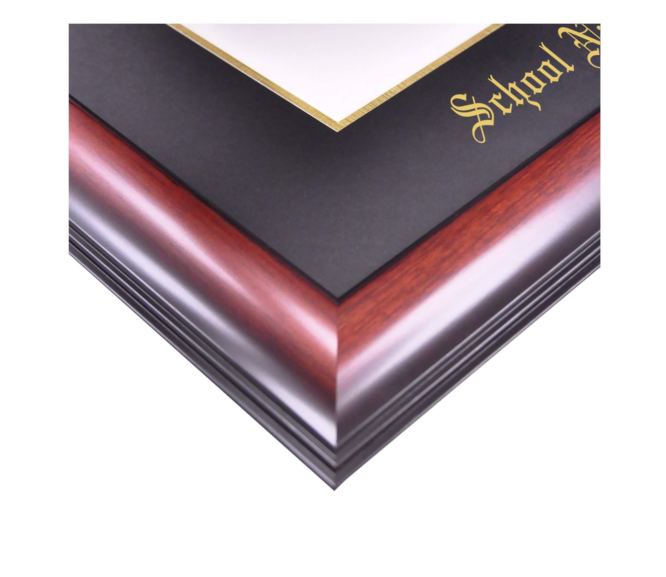 Campus Images Campus Images OH985GED University of Toledo Embossed Diploma Frame, 8\" x 10\", Gold