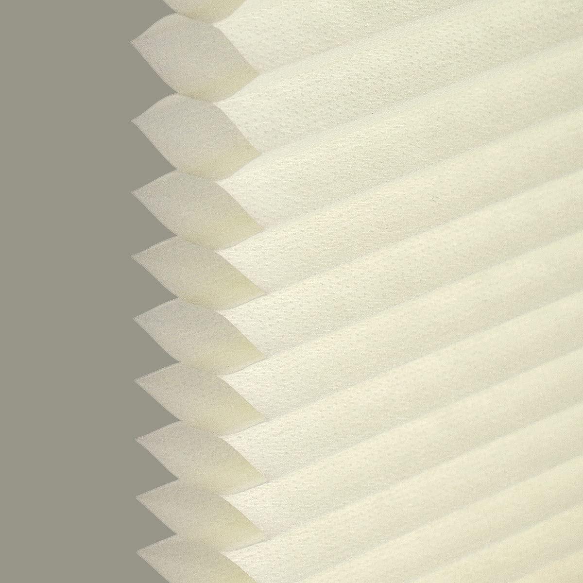 Mood MOOD Top Down Bottom Up Cellular Shades | Cordless, Light Filtering, Insulation, Acoustic Comfort | Honeycomb Blinds for Windows | Ivory | 38" Width x 48" Height