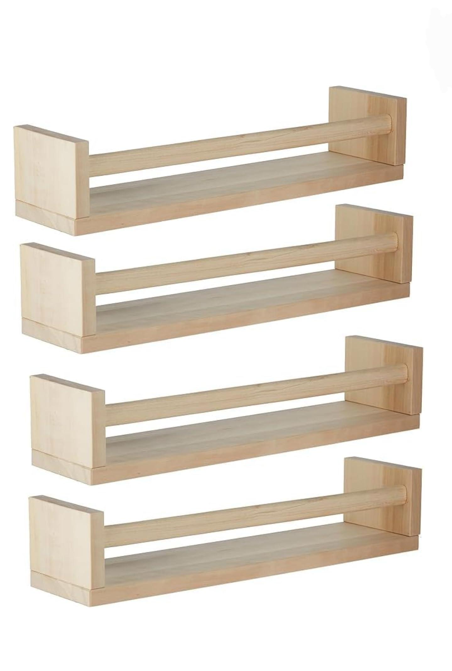 IKEA IKEA 400.701.85 Bekvam Spice Rack, Birch, Set of 4