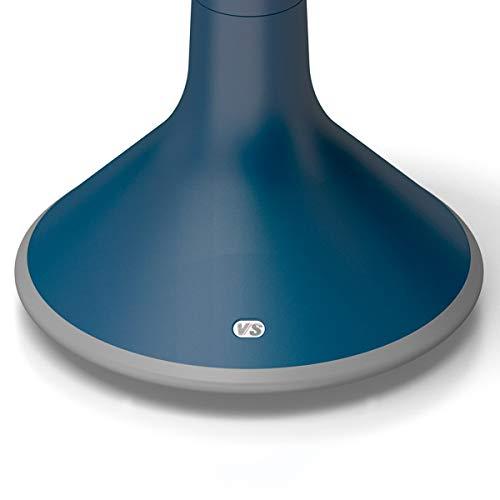 Hokki Hokki VS America Stool, Flexible Ergonomic Seating Stool for Kids and Adults, 15" Seat Height, Blue