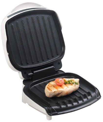 George Foreman George Foreman GR10BWV Champ Grill with Bun Warmer, Purple