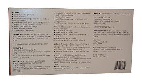 Noma Noma Bubble Lite Set of 7 Vintage Special Edition Christmas Lights Nostalgia