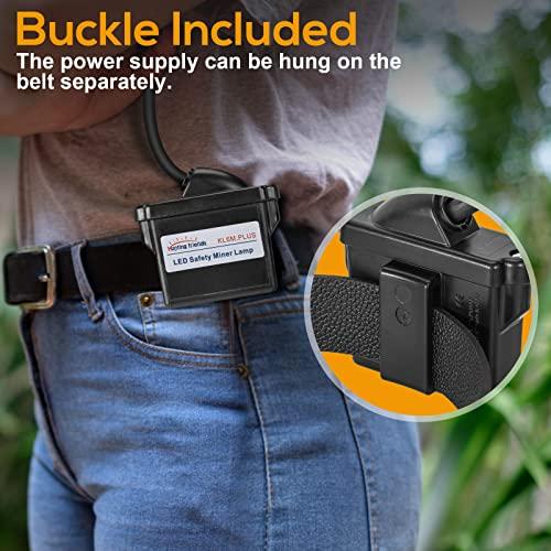 Hunting friends Hunting friends Superbright Mining Headlamp,Rechargeable Mining Light Waterproof Cap Lamp Safety Explosion Rroof Headlight KL6M.Plusfor Hunting Fishing Running