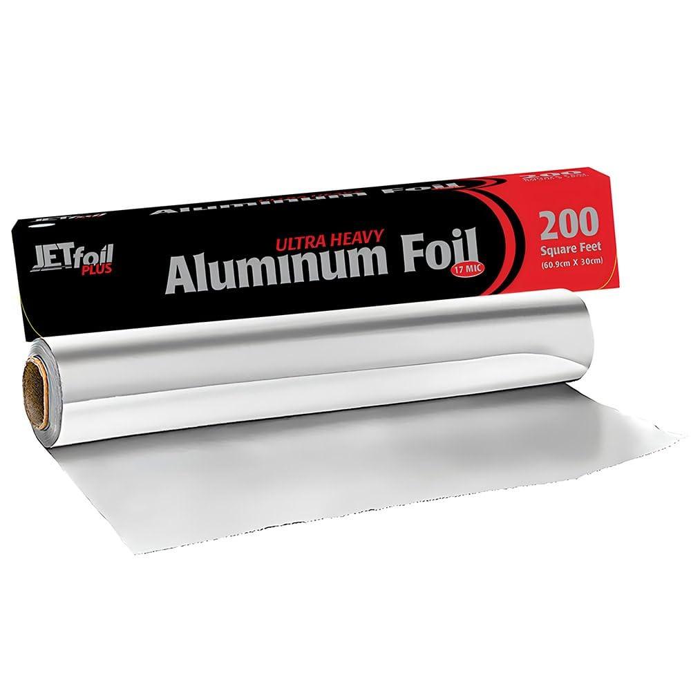 BLUESKY BlueSky, Ultra Heavy Aluminum Foil Roll (1 Count) -Perfect for Grilling, Roasting, & More, 12\" x 200 Ft, Silver