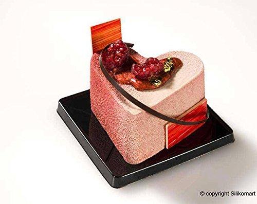 Silikomart Silikomart Silicone Classic Collection Mold Shapes, Heart, Small