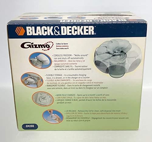 BLACK+DECKER Black and Decker EM200 Gizmo Cordless Can Opener