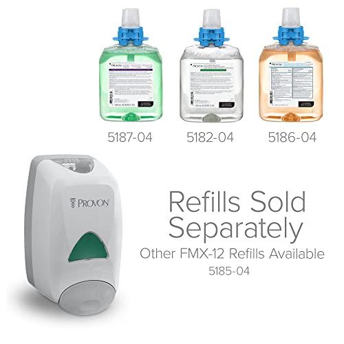 Gojo PROVON FMX-12 Push-Style Foam Soap Dispenser, Dove Grey, for 1250 mL PROVON FMX-12 Foam Soap, Shower Soap Refills (Pack of 1) – 5160-06