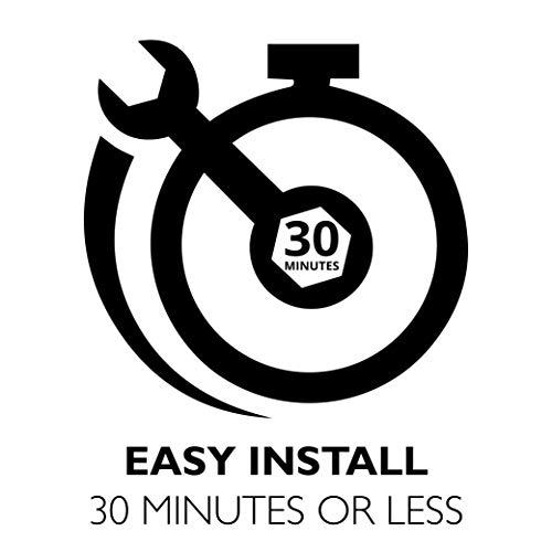 Design House Design House 500207 4 Strip Light Contemporary Dimmable for Bathroom, Bedroom, Makeup Vanity, Honey Oak