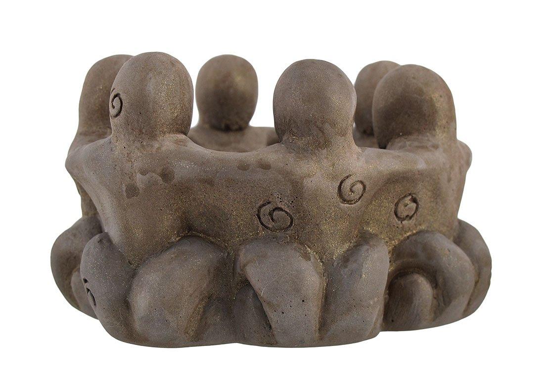 Things2Die4 Things2Die4 Goddess Circle Ceramic Tea Light Candle Holder Pagan Wiccan