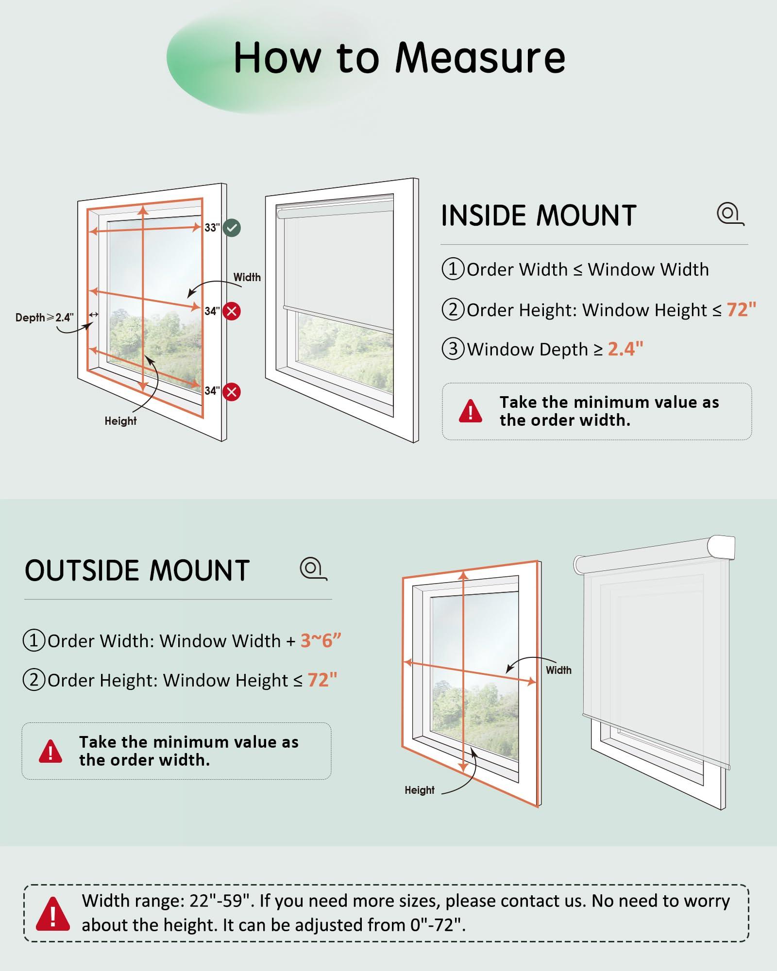 Yoolax Yoolax Motorized Blinds, Blackout Motorized Roller Shades for Indoor Windows, Cordless Automatic Shades Roller Window Blinds App Control for Bedroom Living Room Office(Artisan Beige, 29" W x 72" H)