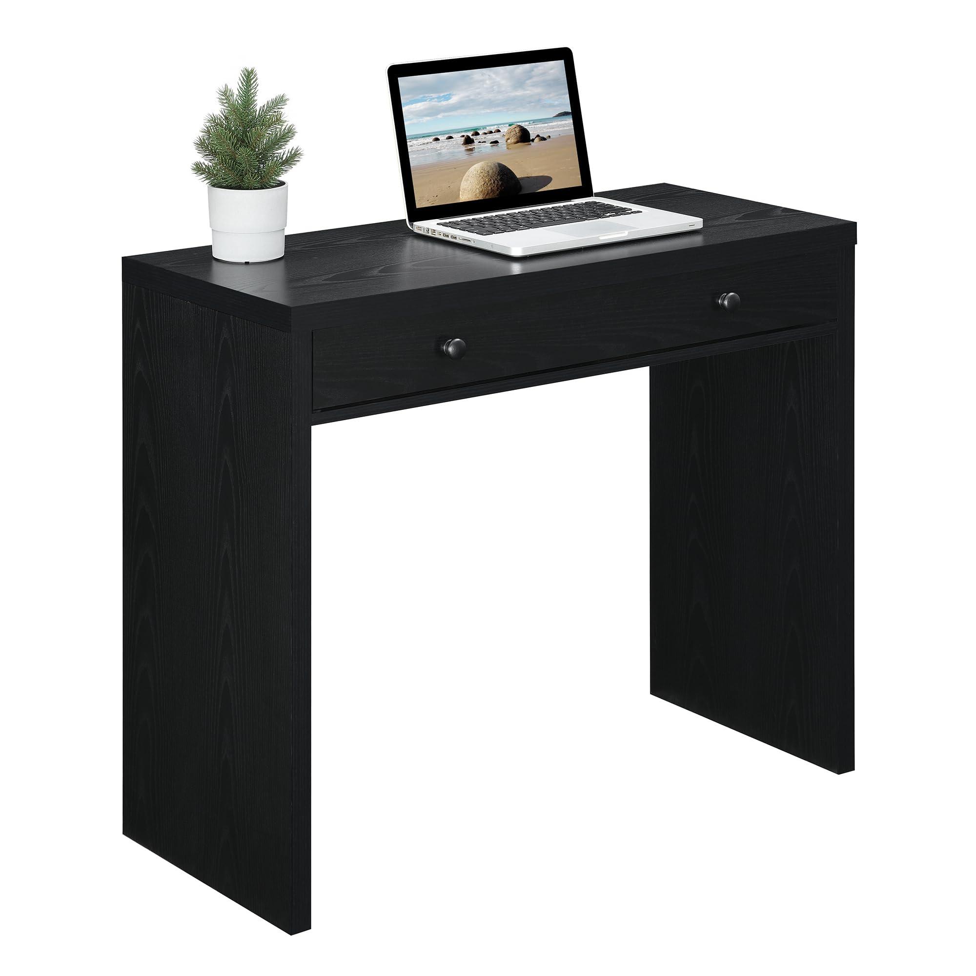Convenience Concepts Convenience Concepts Northfield 1 Drawer 36 inch Desk, Black