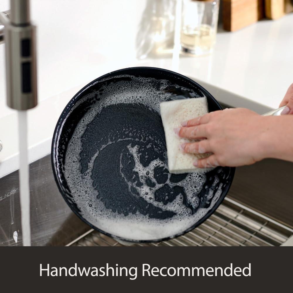 All-Clad All-Clad HA1 Hard Anodized Nonstick Fry Pan 12 Inch Induction Oven Broiler Safe 500F, Lid Safe 350F Pots and Pans, Cookware Black