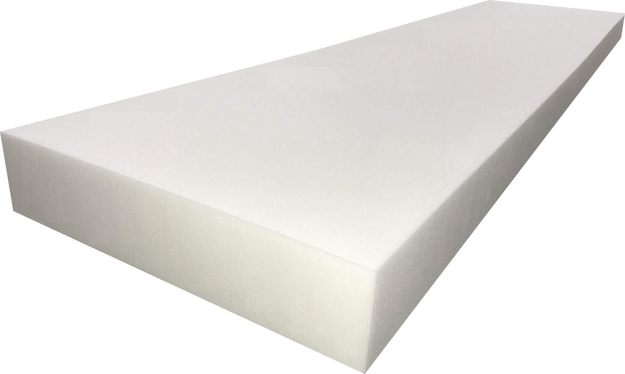 FoamTouch FoamTouch 3x24x36HDF1.8 Upholstery Foam, 3\" x 24\" x 36\", White