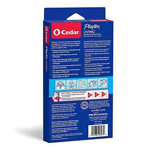 PLAYTEX Playtex Living Reusable Rubber Cleaning Gloves, Large (Pack - 3)