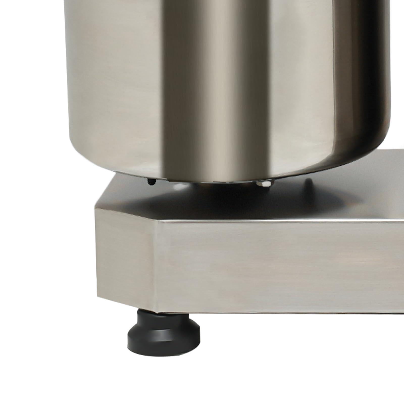 QUSKLISU Commercial Food Mixer, 2 Speeds Electric Intelligent Mixer 12Qt Pizza Dough Machine 750W Flour Mixer Kitchen Kneading Machine for Domestic Commercial