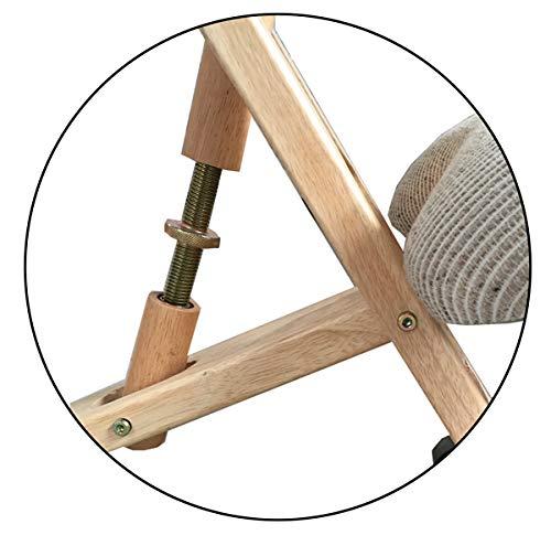 Cinius cinius Ergonomic Chair with Backrest, Black