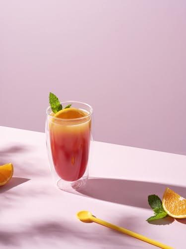 Bodum Bodum 15oz Pavina Double Wall High-Heat Borosilicate Glass, Set of 2, Clear