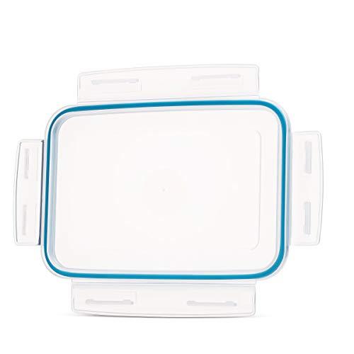 Komax Komax Biokips Airtight Food Storage Containers – Leakproof Snack Containers w/Locking Lids – BPA-Free Small Pantry Storage Containers – Microwave & Dishwasher Safe Food Containers (15 oz, Set of 6)