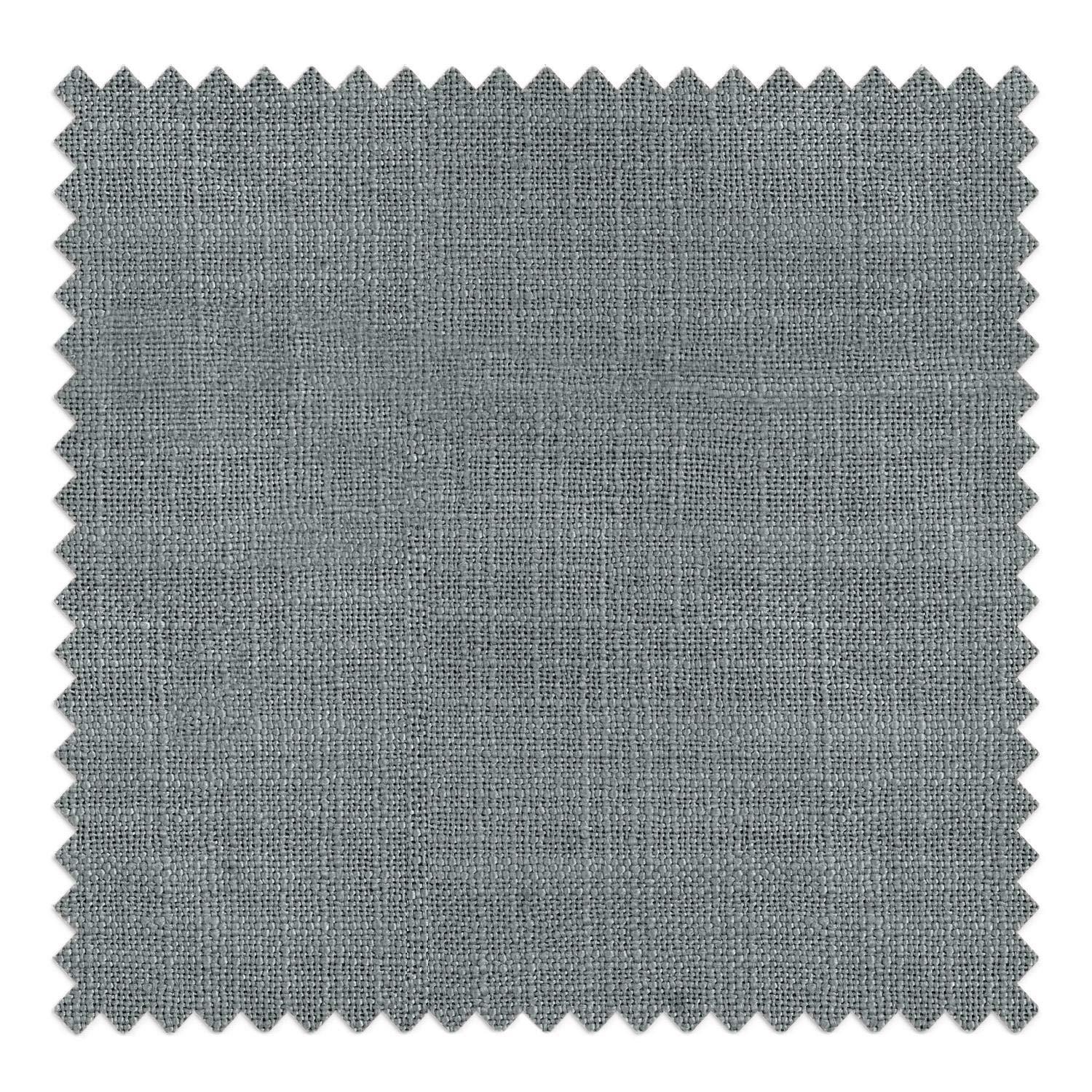 ChadMade ChadMade 240 Inches Long Linen Curtains, 2 Panels 52Wx240L Dark Grey, Rod Pocket Back Tab Hook Belt Flat Hooks Privacy Lined Draperies for Traverse Rod, Tallis Collection