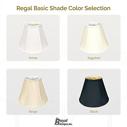 Royal Designs, Inc. Royal Designs, Inc. Deep Empire Lamp Shade - Beige - 6 x 12 x 9.25
