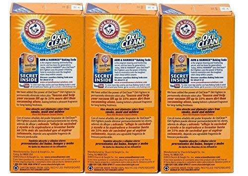 Arm & Hammer Arm & Hammer Pet Fresh Carpet Odor Eliminator Plus Oxi Clean Dirt Fighters (Pack of 3), 48.9 Ounce
