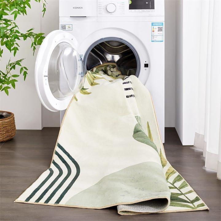 RUGROOM RUGROOM Blue Outer Space Kids Play Rug Digital Kids Toddler Playmat Anti-Slip Solar System Planets Anti-Slip Toddler Mat Boys Girls Bedroom Bedside Rugs Easy to Clean Washable 3x8ft