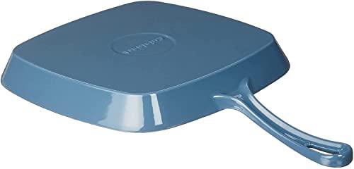 Cuisinart Cuisinart , 9.25" Square Grill Pan, Enameled Provencial Blue