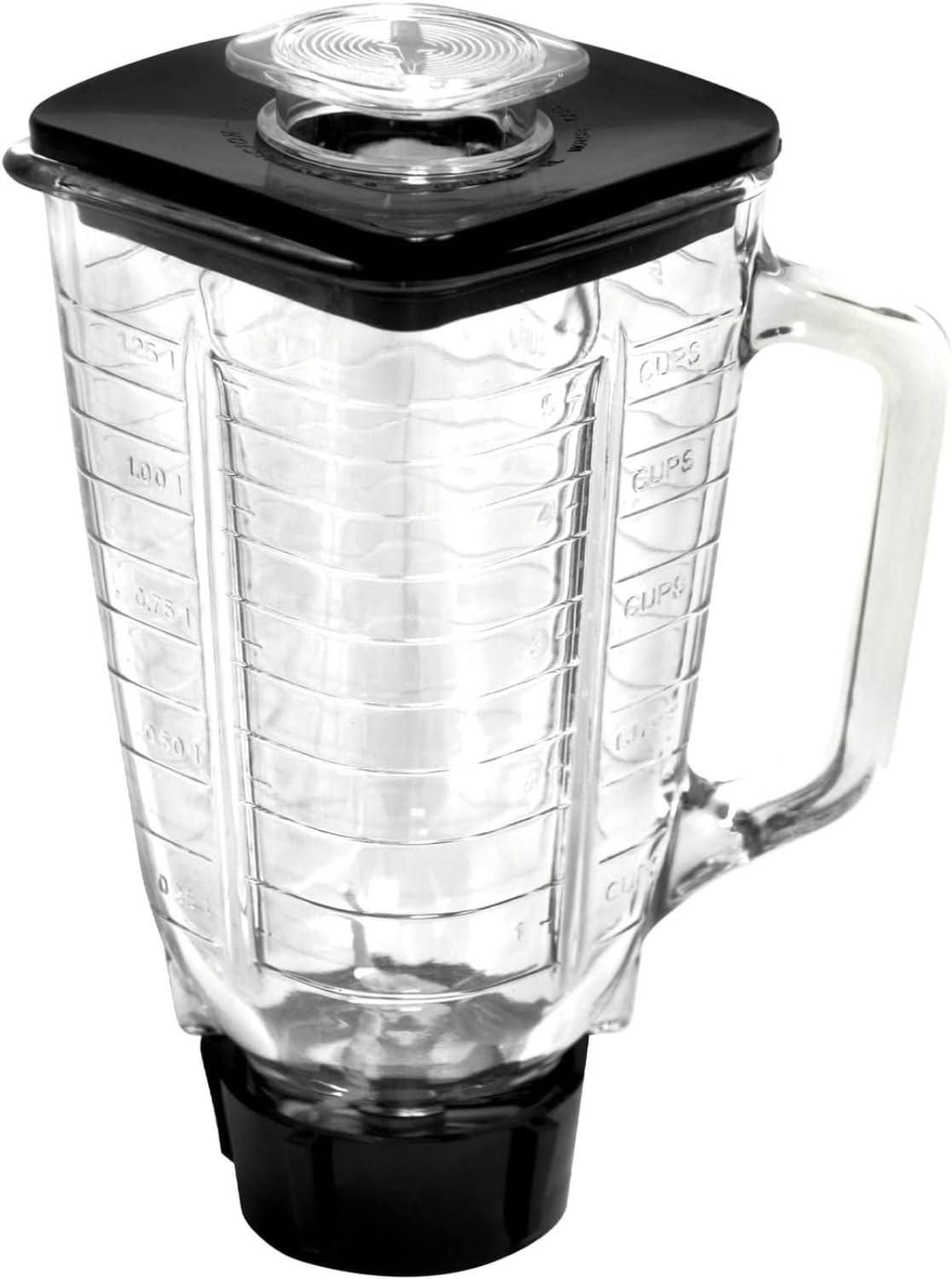 Brentwood Brentwood P-OST722 Replacement Glass Jar Set, Oster Blender Compatible, 0.33 Gallon Capacity