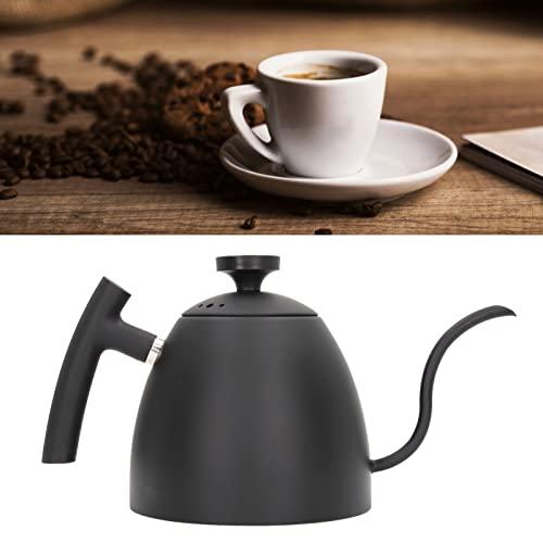 Xcello Xcello Black Gooseneck Coffee Kettle with Thermometer, 800ml Capacity, Stainless Steel, Suitable for Induction Cooktops