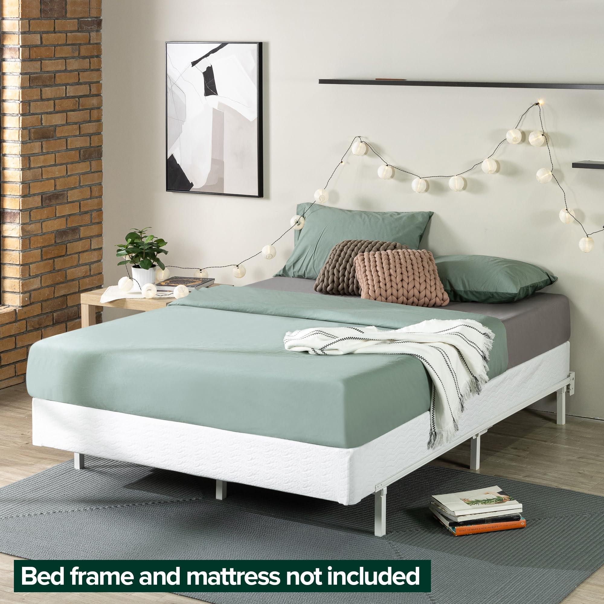 Zinus ZINUS 7 Inch Metal Smart Box Spring with Quick Assembly, Mattress Foundation, Strong Metal Frame, Easy Assembly, Queen