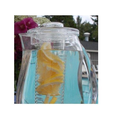 Prodyne Prodyne Fruit Infusion Flavor Pitcher, Clear, 93 oz.