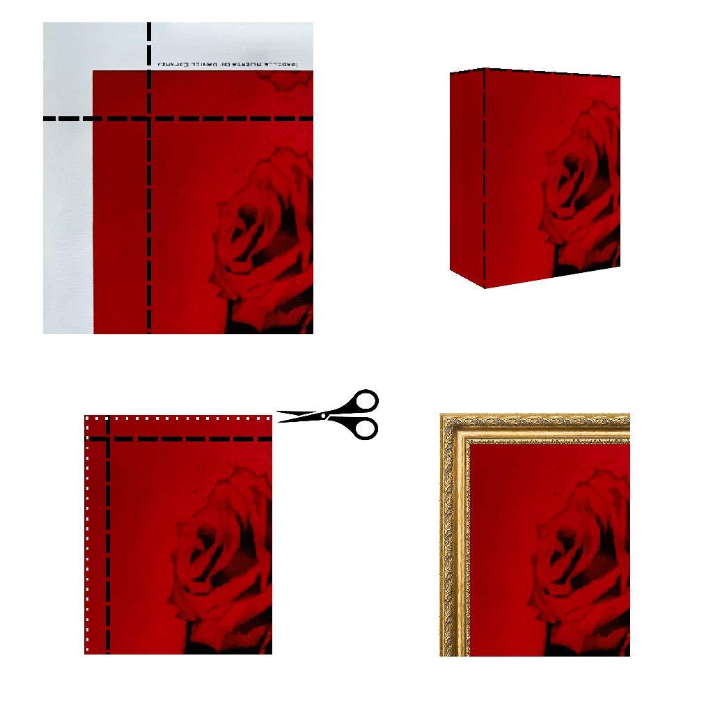 Black Market Art Company 38 Reasons by Charlie Medina Girl & Gun Tattoo Skyline Unframed Canvas Art Print