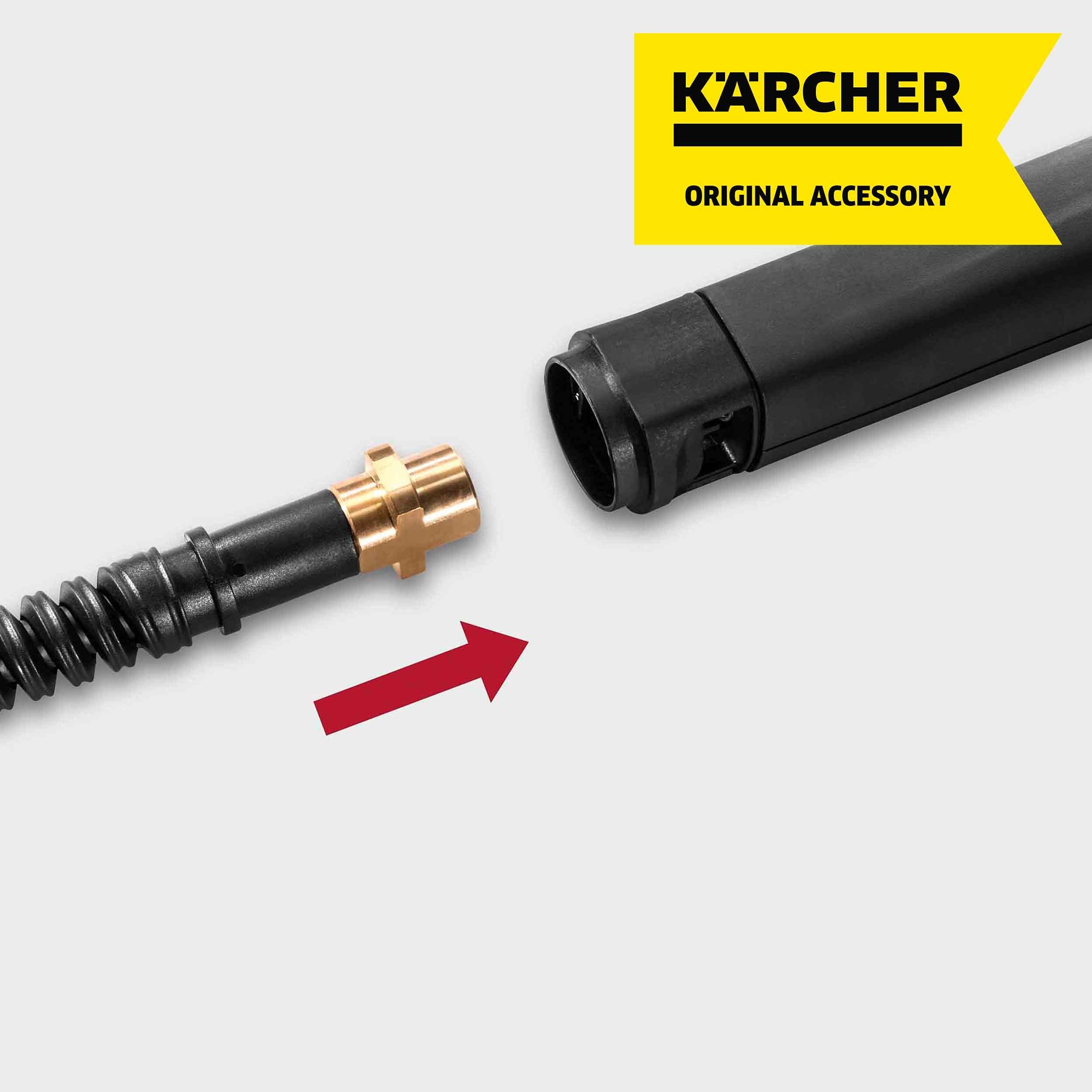 Karcher Krcher 26377670 15 m Pipe and Drain Cleaning Kit for K2 - K7 Series Domestic Pressure Washers, Black, Yellow
