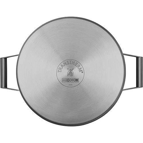 WMF WMF Comfort Line Kochtopf Induktion Fleischtopf 24cm hoch Induction Pot 5.7 L Glass Lid Cromargan Matte Stainless Steel Scale Uncoated