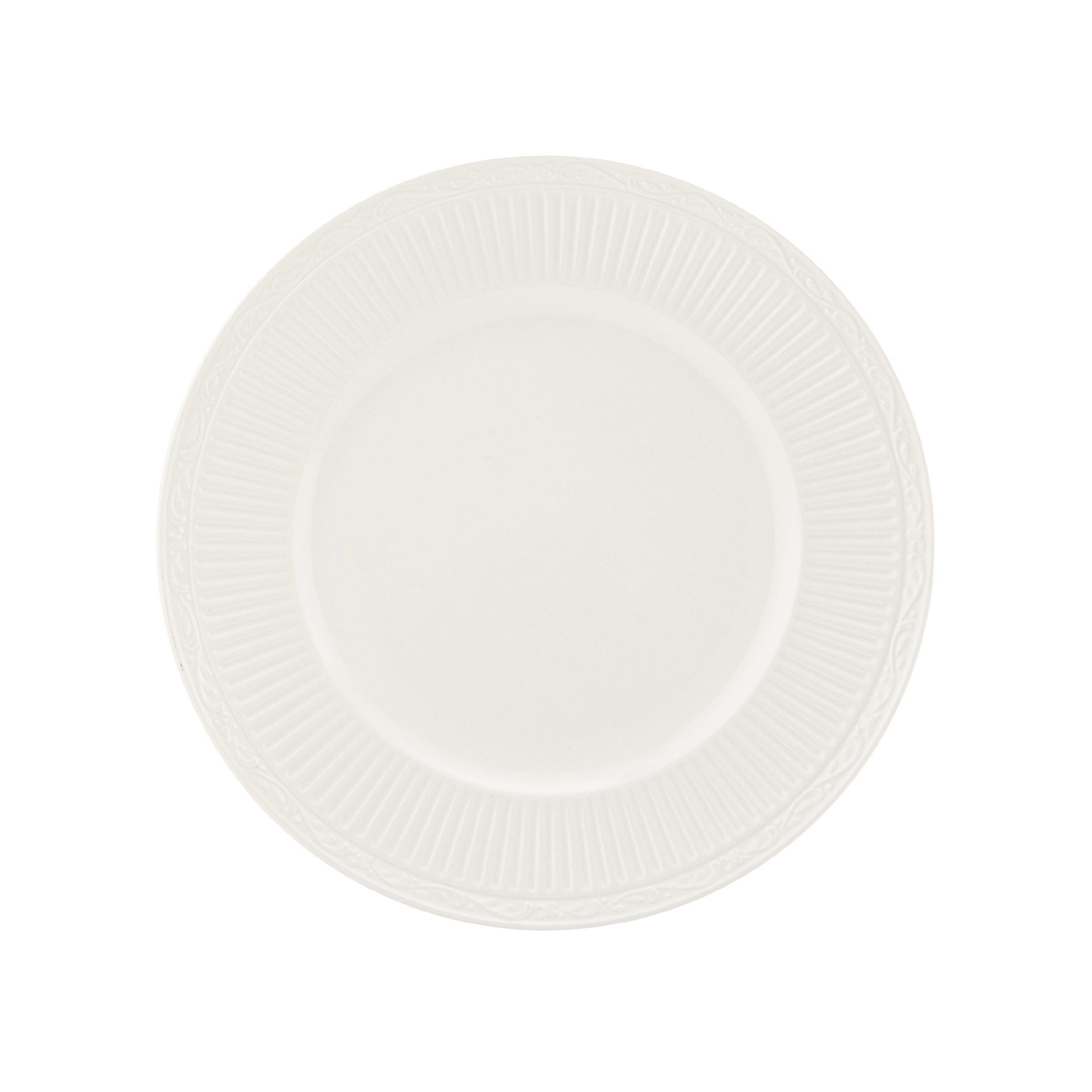 Mikasa Mikasa Italian Countryside 4 Piece Place Setting Dinnerware Set, White