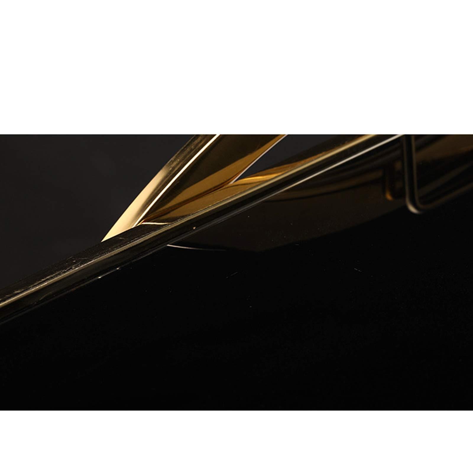 MaGiLL Bar Cart Bar Carts for Home, Mobile Wine Cart On Wheels, Wine Rack Table with Glass Holder, Kitchen Serving Trolley (Gold 70x45x88cm)