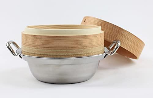 Manyo Banyo EX00407A Induction Compatible Stenceiro Pot, 5.9 inches (15 cm) Set, Made in Japan