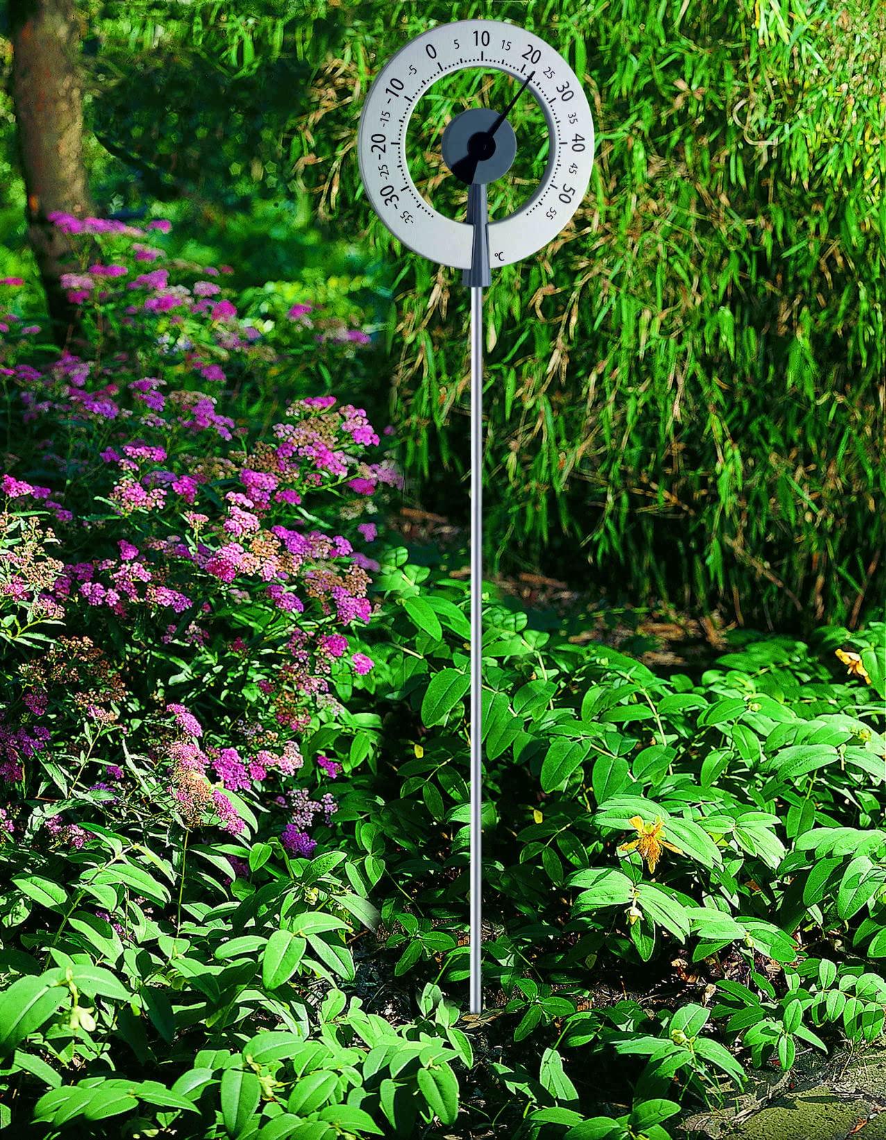 TFA-Dostmann TFA Dostmann Lollipop 12.2055.10 Analogue Garden Thermometer Weatherproof Large Digits