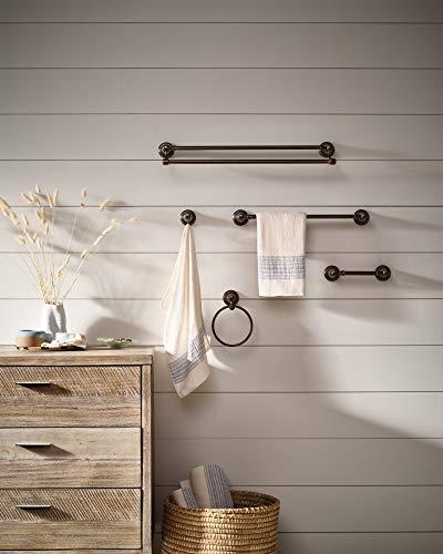 Moen Moen DN3622ORB Inspirations 24-Inch Double Towel Bar, Oil Rubbed Bronze