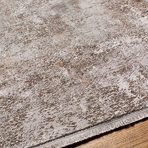 MARK & DAY Mark&Day Area Rugs, 9x13 Thorntown Modern Taupe Marble Area Rug, Beige Grey Carpet for Living Room, Bedroom or Kitchen (9' x 12'3")