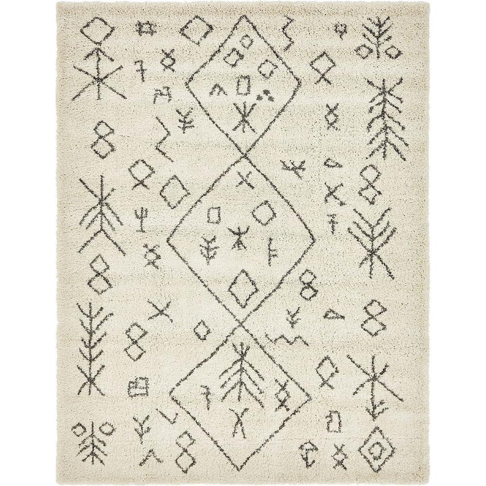 Overstock Overstock Shag Shoploni Collection Area Rug 2'7"x6' - Taupe