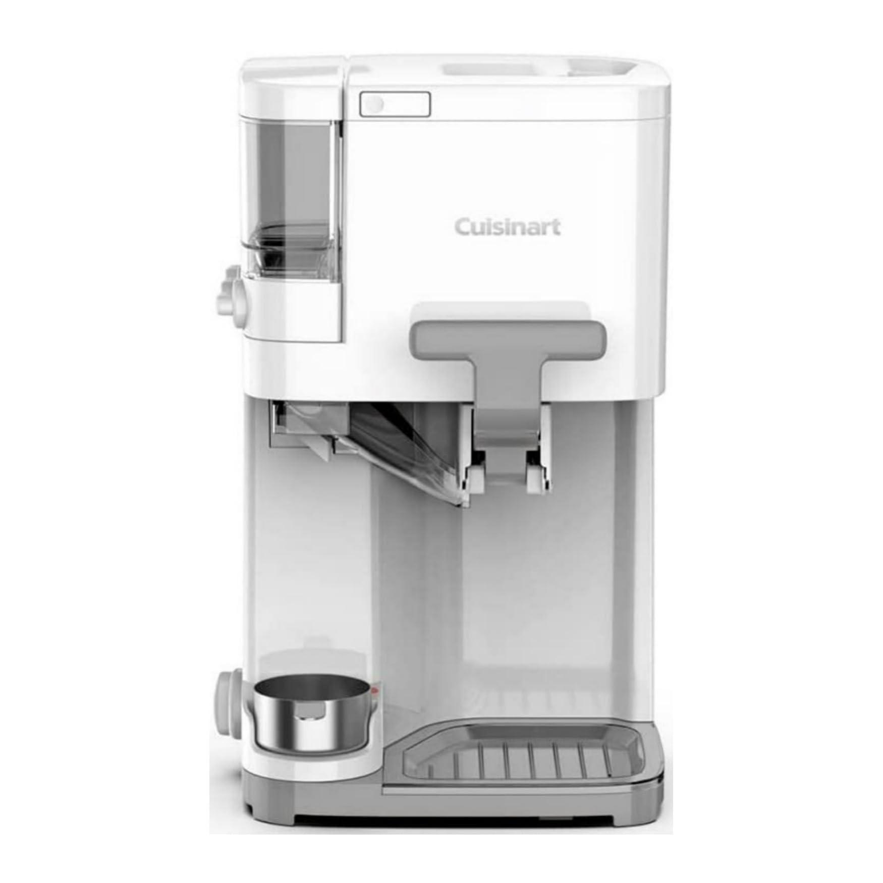 Cuisinart Cuisinart Ice Cream Maker Machine, 1.5 Quart Mix It In Soft Serve, Yogurt, Sorbet, Sherbet Maker, White, ICE-45P1