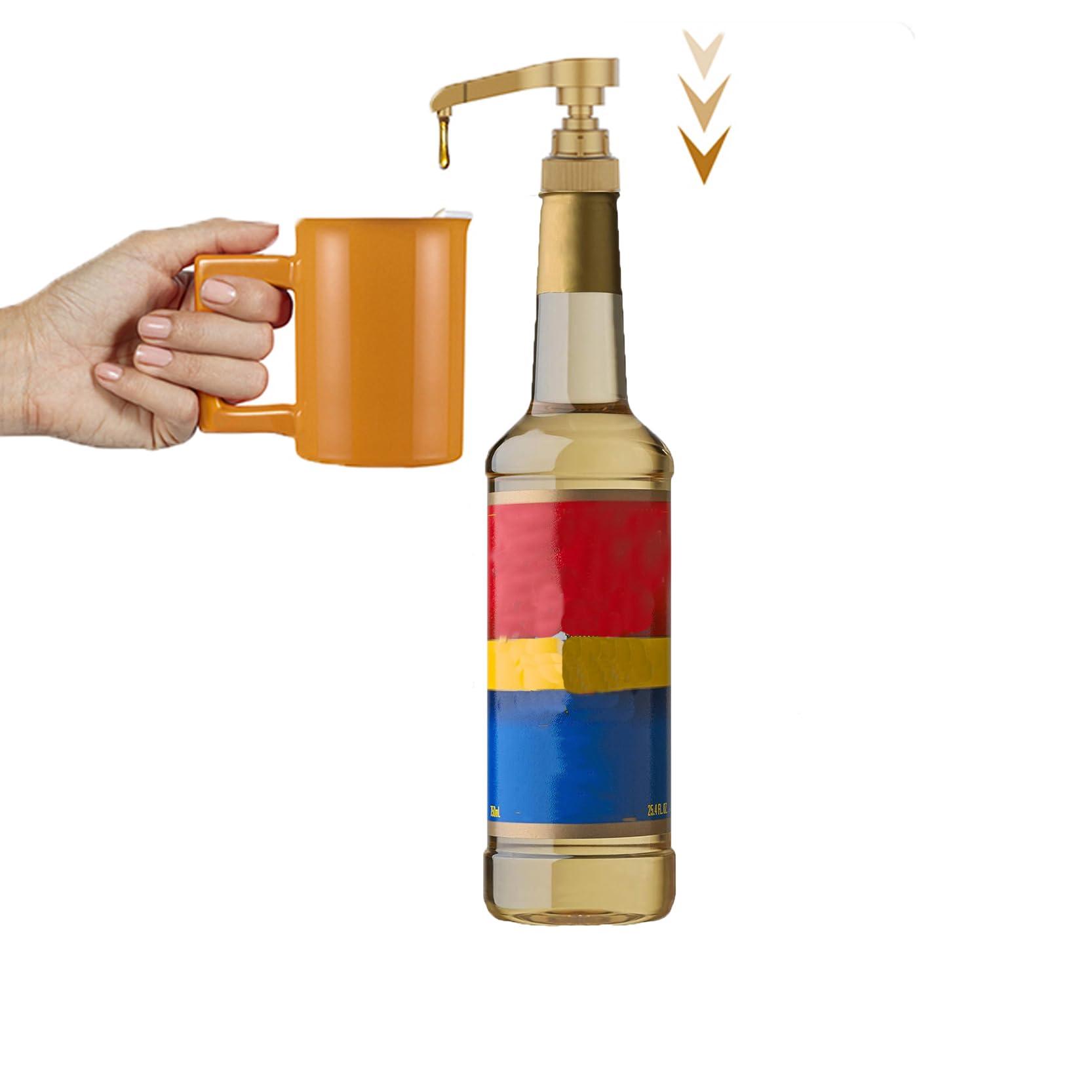 AOSWTLIF AOSWTLIF 12PCS Syrup Pump Suitable for 750ml BottlesCoffee Syrup Dispenser PumpFlavor Syrup Pump (12)