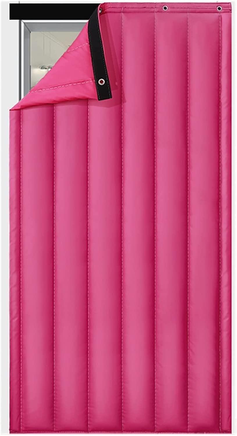 VIYZX VIYZX Sound Proof Curtains for Doorway, Winter Thicken PU Soundproof Blanket - Partition Insulation Thermal Curtain - Home Bedroom Windproof Cloth Waterproof